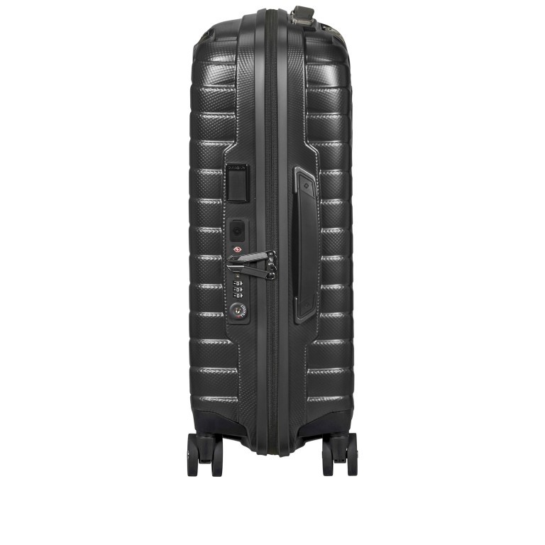 Koffer Proxis Spinner 55, Farbe: schwarz, anthrazit, blau/petrol, grün/oliv, orange, gelb, metallic, Marke: Samsonite, Abmessungen in cm: 40x55x20, Bild 3 von 15