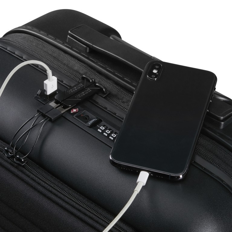 Koffer Novastream Spinner 55 Smart mit Laptopfach Nomad Green, Farbe: grün/oliv, Marke: American Tourister, EAN: 5400520194435, Bild 9 von 12