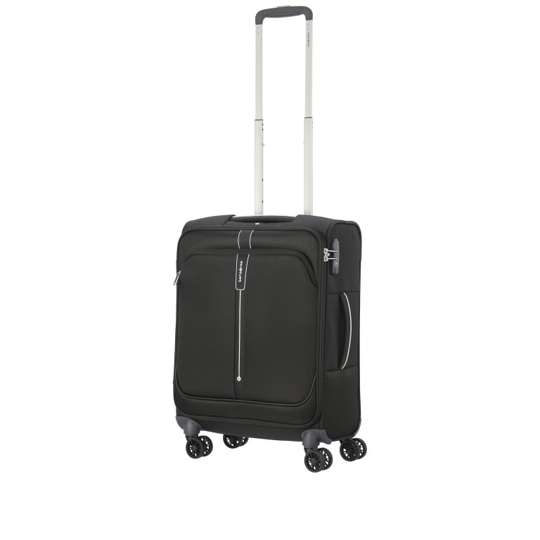 Koffer Popsoda Spinner 55 IATA-Maß Black, Farbe: schwarz, Marke: Samsonite, EAN: 5414847968969, Abmessungen in cm: 40x55x20, Bild 7 von 8