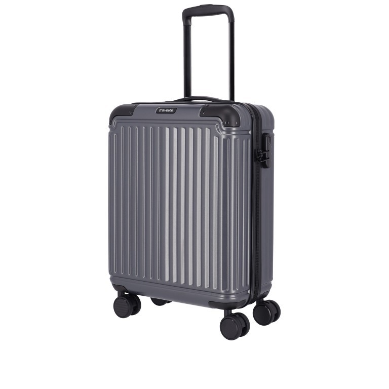 Koffer Cruise 55 cm Anthrazit, Farbe: grau, Marke: Travelite, EAN: 4027002079649, Abmessungen in cm: 39.5x55x20, Bild 3 von 10