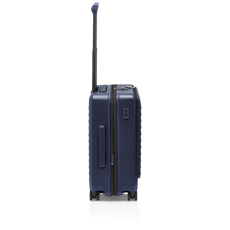 Koffer Roadster Hardcase 4W Business Trolley S erweiterbar Dark Blue Matt, Farbe: blau/petrol, Marke: Porsche Design, EAN: 4056487000237, Abmessungen in cm: 38x55x23, Bild 3 von 4