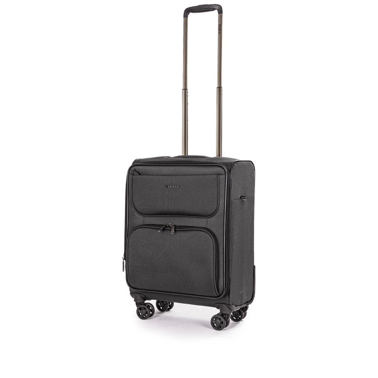 Koffer Bendigo Light Plus S Schwarz, Farbe: schwarz, Marke: Stratic, EAN: 4001807904634, Abmessungen in cm: 39x54x22, Bild 2 von 9