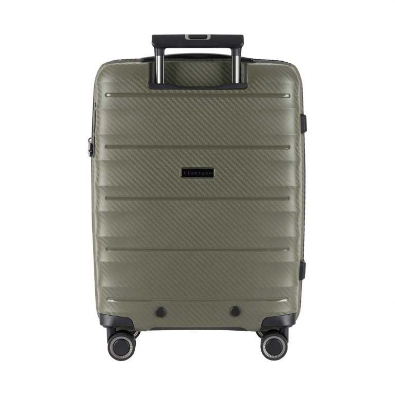 Koffer Zappa S IATA-konform, Farbe: anthrazit, blau/petrol, grün/oliv, orange, Marke: Flanigan, Abmessungen in cm: 40x55x20, Bild 3 von 5