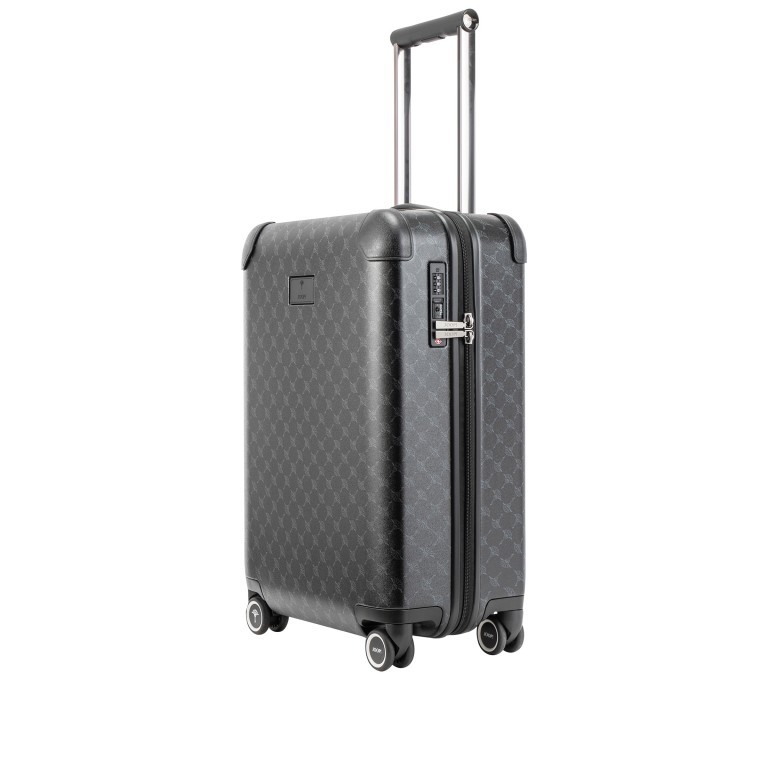 Koffer Cortina Volare Trolleycase SVZ 4W Phantom, Farbe: schwarz, Marke: Joop!, EAN: 4048835112372, Abmessungen in cm: 39x55x20, Bild 2 von 6