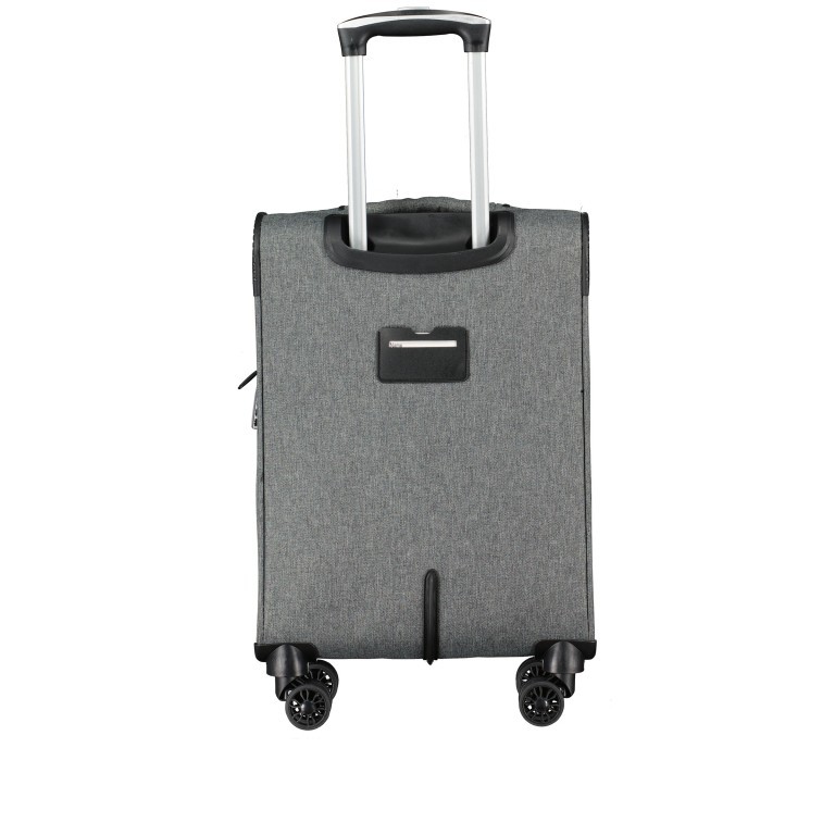 Koffer Dallas S erweiterbar Schwarz, Farbe: schwarz, Marke: Enrico Benetti, EAN: 8714872381304, Abmessungen in cm: 36x58x19.5, Bild 5 von 9