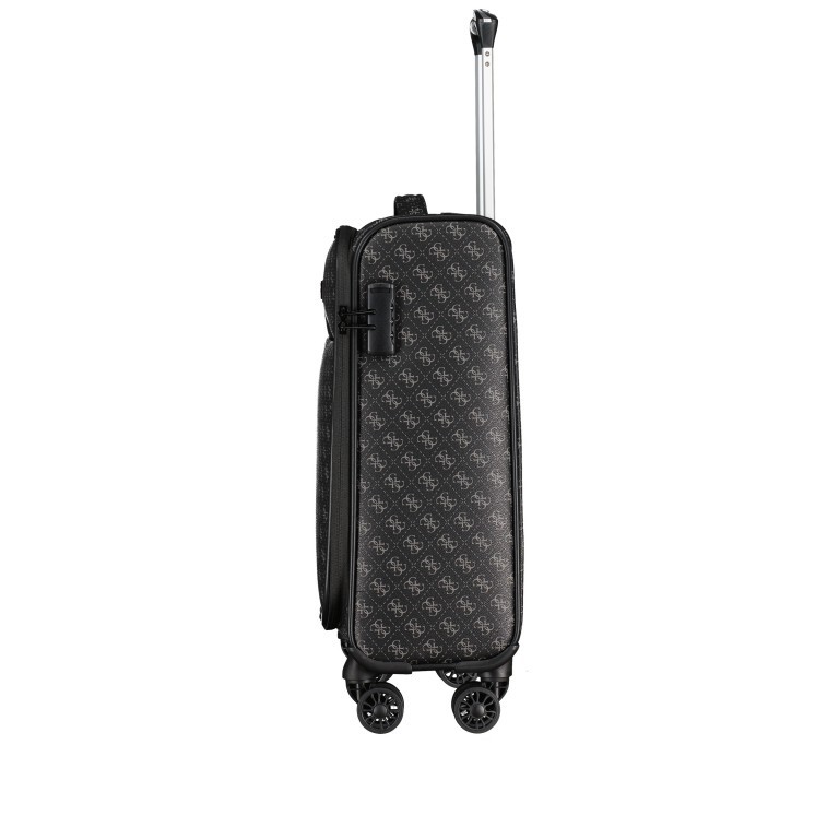 Koffer Vezzola Dark Black, Farbe: schwarz, Marke: Guess, EAN: 7621701507587, Abmessungen in cm: 38.5x58x21, Bild 5 von 9