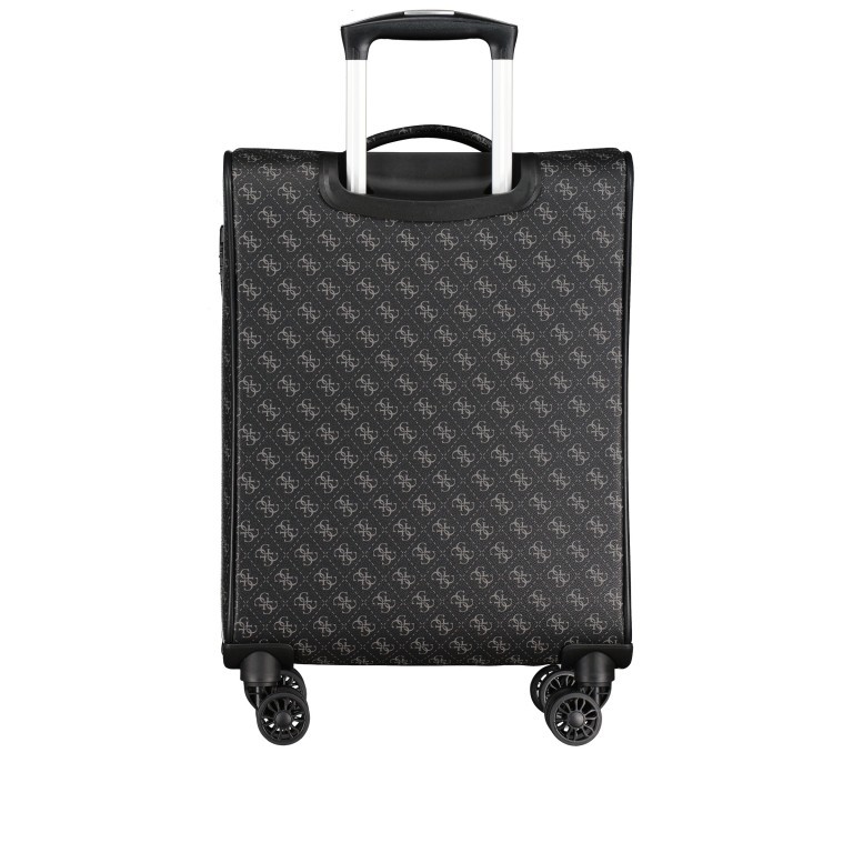 Koffer Vezzola Dark Black, Farbe: schwarz, Marke: Guess, EAN: 7621701507587, Abmessungen in cm: 38.5x58x21, Bild 6 von 9