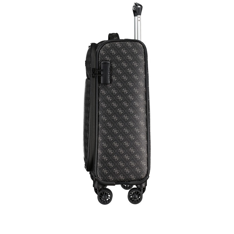 Koffer Vezzola Dark Black, Farbe: schwarz, Marke: Guess, EAN: 7621701507587, Abmessungen in cm: 38.5x58x21, Bild 3 von 9