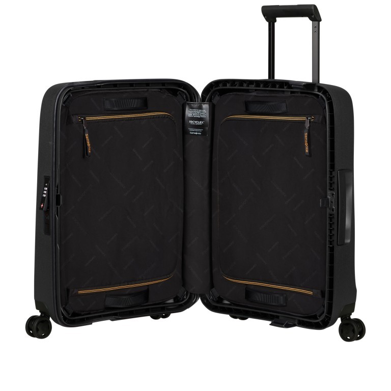 Handgepäck-Trolley Essens Spinner 55 IATA-Maß, Farbe: anthrazit, grau, blau/petrol, grün/oliv, orange, gelb, Marke: Samsonite, Abmessungen in cm: 40x55x20, Bild 7 von 17