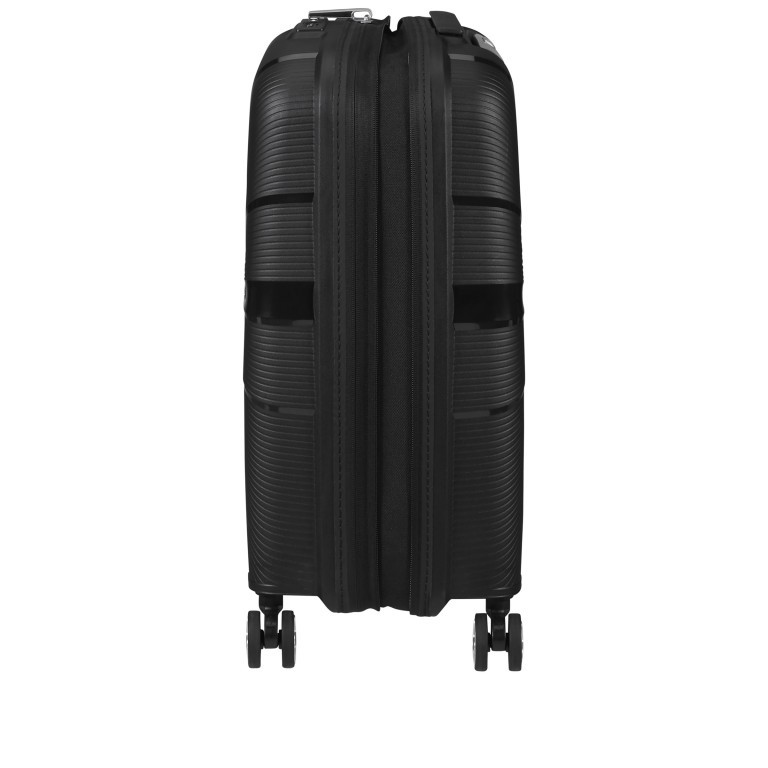 Koffer Starvibe Spinner 55 erweiterbar, Farbe: schwarz, blau/petrol, grün/oliv, flieder/lila, orange, Marke: American Tourister, Abmessungen in cm: 40x55x20, Bild 4 von 13