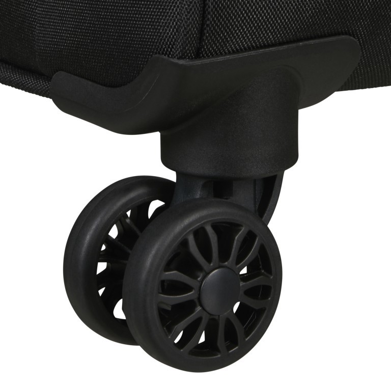 Koffer Pulsonic Spinner 55 Expandable Asphalt Black, Farbe: schwarz, Marke: American Tourister, EAN: 5400520203977, Abmessungen in cm: 40x55x23, Bild 11 von 11