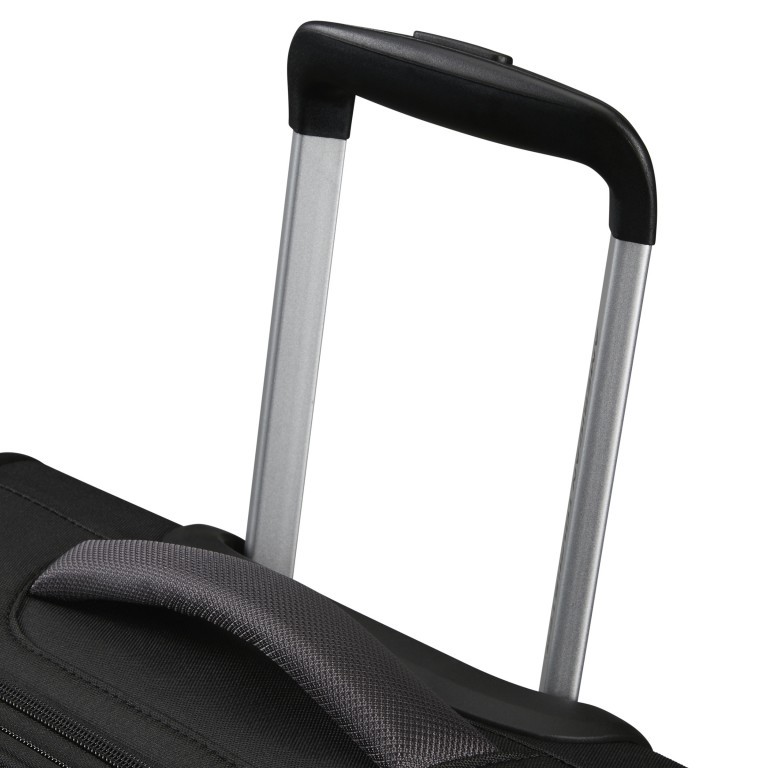 Koffer Pulsonic Spinner 55 Expandable Asphalt Black, Farbe: schwarz, Marke: American Tourister, EAN: 5400520203977, Abmessungen in cm: 40x55x23, Bild 10 von 11