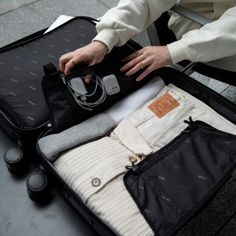 Koffer RE:SHELL® Cabin mit Laptopfach 15 Zoll Reef, Farbe: grün/oliv, Marke: Got Bag, EAN: 4260483885914, Abmessungen in cm: 37x54x21, Bild 9 von 12