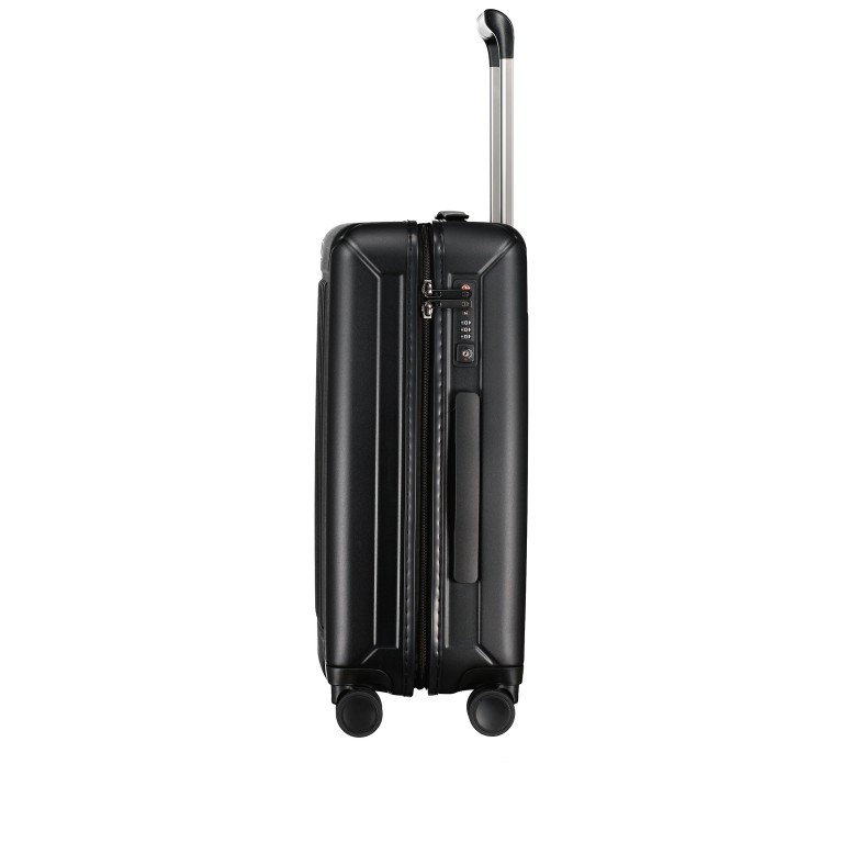 Koffer InMotion 55 cm, Farbe: schwarz, metallic, Marke: AIGNER, Abmessungen in cm: 37x55x23, Bild 5 von 10