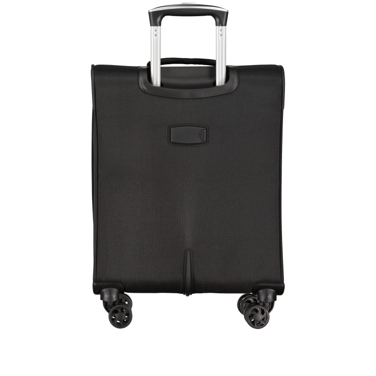 Koffer FLT24 Größe 55, Farbe: schwarz, blau/petrol, Marke: Flanigan, Abmessungen in cm: 38x55x22, Bild 3 von 8