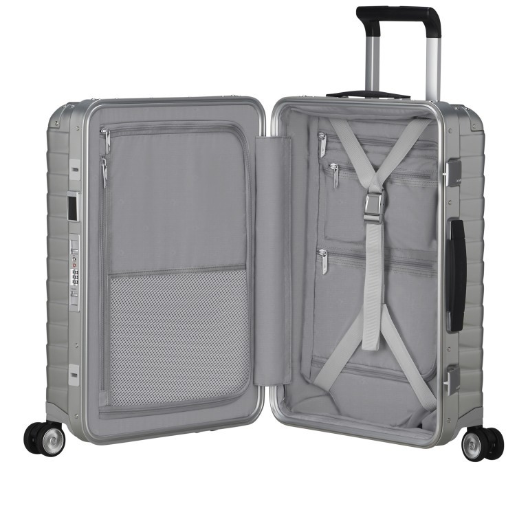 Koffer Proxis-Alu Spinner 55, Farbe: anthrazit, metallic, Marke: Samsonite, Abmessungen in cm: 40x55x23, Bild 8 von 20