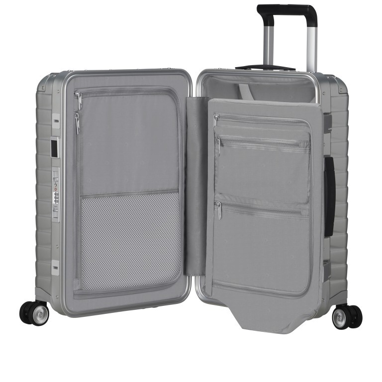 Koffer Proxis-Alu Spinner 55, Farbe: anthrazit, metallic, Marke: Samsonite, Abmessungen in cm: 40x55x23, Bild 9 von 20