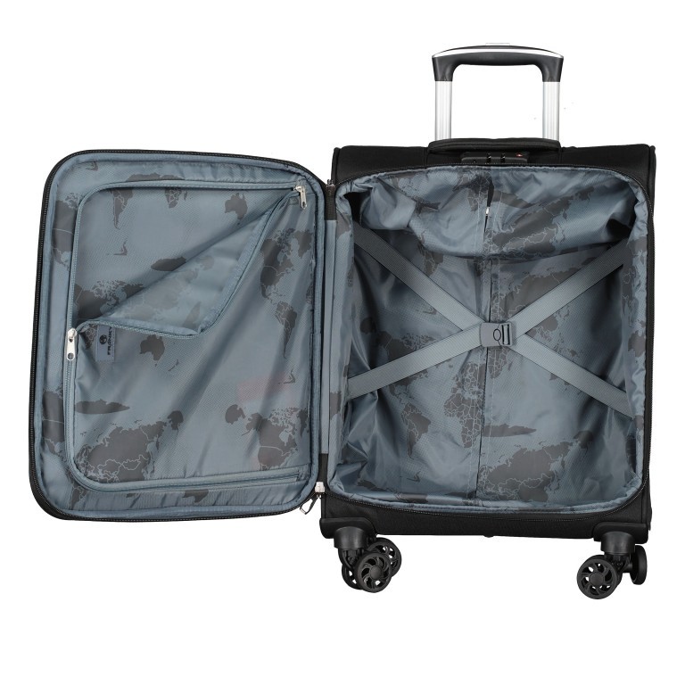Koffer T24 Größe 55 cm, Marke: Franky, Abmessungen in cm: 57.5x41x22.5, Bild 7 von 9