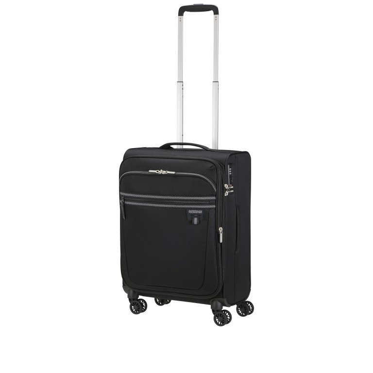 Koffer Aerospin Spinner 55 Expandable, Farbe: schwarz, blau/petrol, grün/oliv, Marke: American Tourister, Abmessungen in cm: 40x55x20, Bild 7 von 16