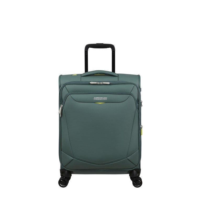 Koffer Summerride Spinner 55 Expandable, Farbe: blau/petrol, grün/oliv, Marke: American Tourister, Abmessungen in cm: 40x55x20, Bild 1 von 11
