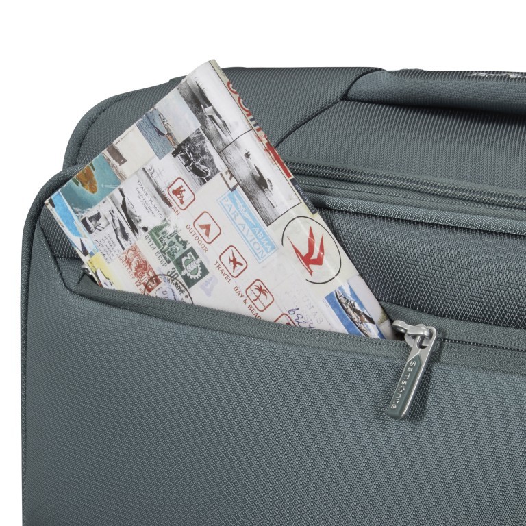 Koffer Urbify Spinner 55 expandable, Farbe: schwarz, blau/petrol, grün/oliv, Marke: Samsonite, Abmessungen in cm: 40x55x23, Bild 10 von 17