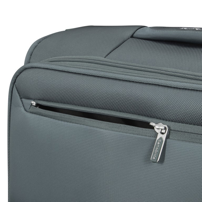 Koffer Urbify Spinner 55 expandable, Farbe: schwarz, blau/petrol, grün/oliv, Marke: Samsonite, Abmessungen in cm: 40x55x23, Bild 9 von 17