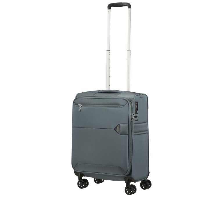 Koffer Urbify Spinner 55 expandable, Farbe: schwarz, blau/petrol, grün/oliv, Marke: Samsonite, Abmessungen in cm: 40x55x23, Bild 7 von 17