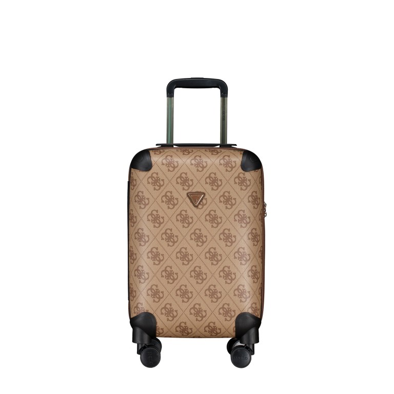 Koffer Berta Travel 4G-Logo Größe 53 cm, Farbe: grau, braun, rosa/pink, Marke: Guess, Abmessungen in cm: 32x53x22, Bild 1 von 9