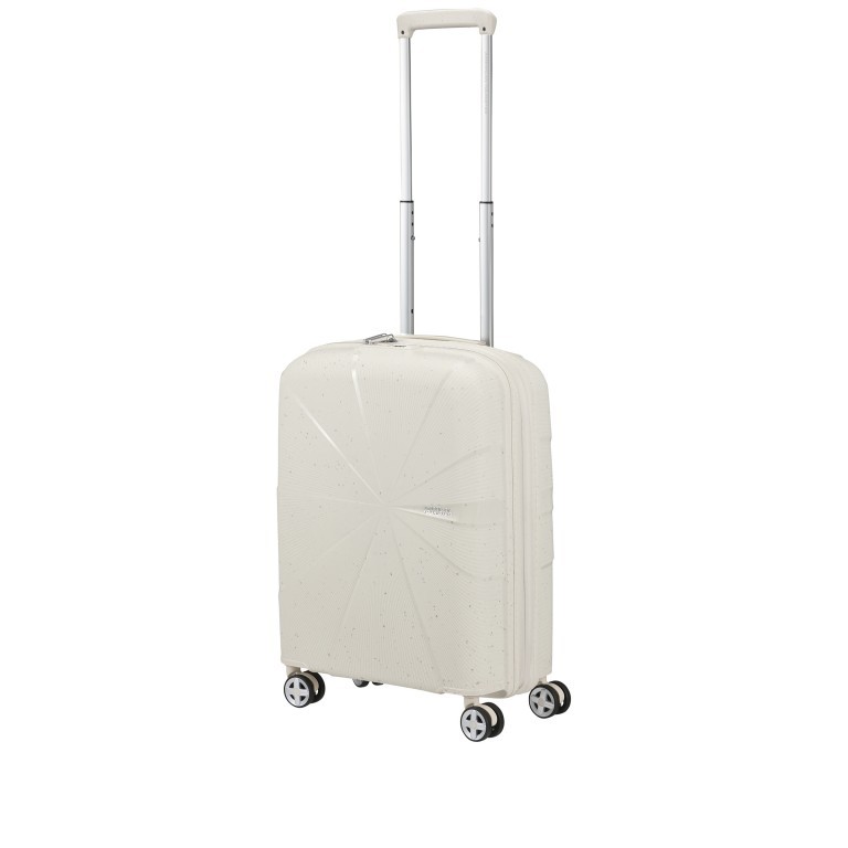 Handgepäck-Trolley Starvibe Ltd Spinner 55 erweiterbar, Farbe: grün/oliv, beige, Marke: American Tourister, Abmessungen in cm: 40x55x20, Bild 7 von 9