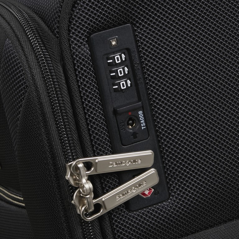 Koffer Base-Breeze Upright 45 Underseater, Farbe: schwarz, blau/petrol, rot/weinrot, Marke: Samsonite, Abmessungen in cm: 36x45x20, Bild 9 von 11