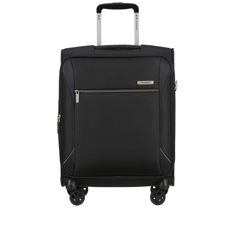 Koffer Base-Breeze Spinner 55 expandable, Farbe: schwarz, blau/petrol, rot/weinrot, Marke: Samsonite, Abmessungen in cm: 40x55x23, Bild 16 von 16