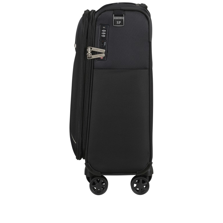Koffer Base-Breeze Spinner 55 expandable, Farbe: schwarz, blau/petrol, rot/weinrot, Marke: Samsonite, Abmessungen in cm: 40x55x23, Bild 3 von 16
