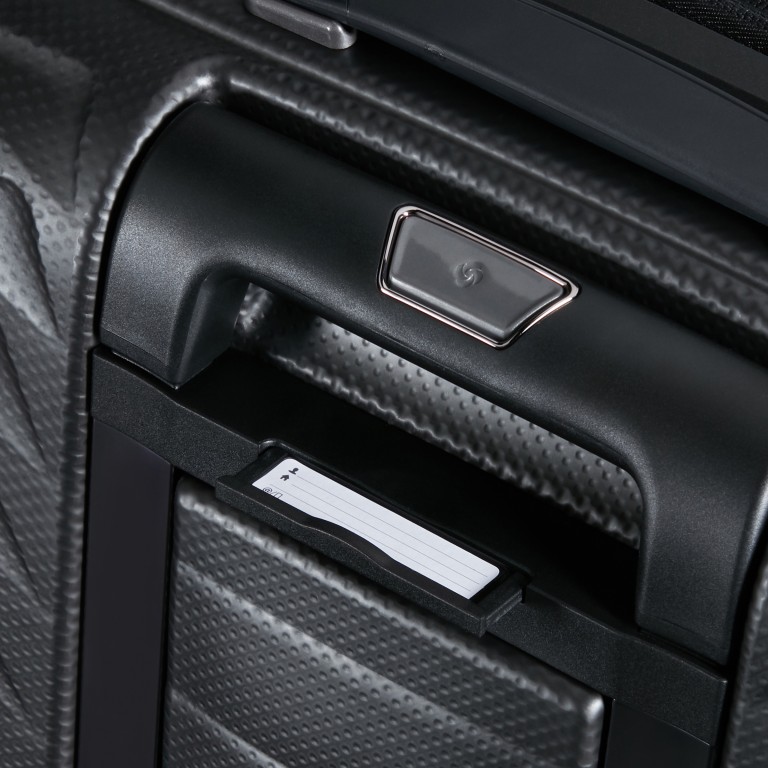 Koffer Proxis Spinner 55 expandable, Farbe: anthrazit, grün/oliv, gelb, metallic, Marke: Samsonite, Abmessungen in cm: 40x55x20, Bild 14 von 17