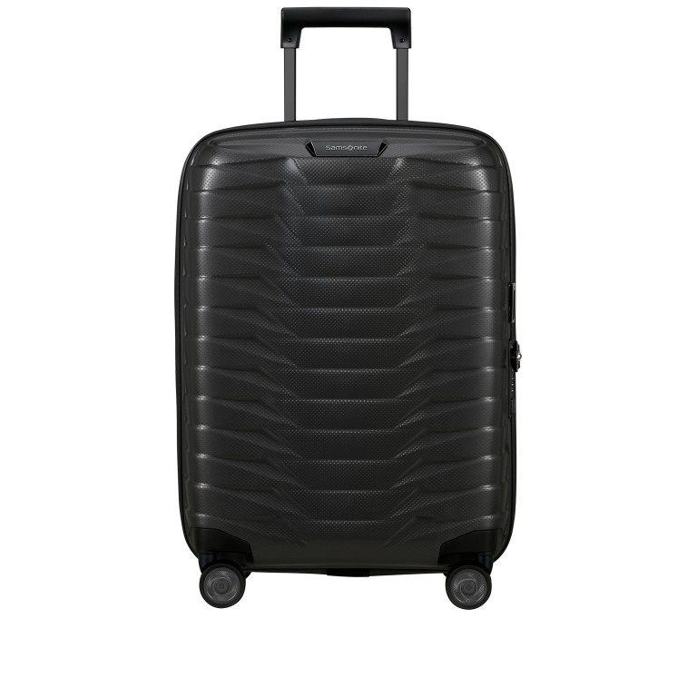 Koffer Proxis Spinner 55 expandable, Farbe: anthrazit, grün/oliv, gelb, metallic, Marke: Samsonite, Abmessungen in cm: 40x55x20, Bild 17 von 17