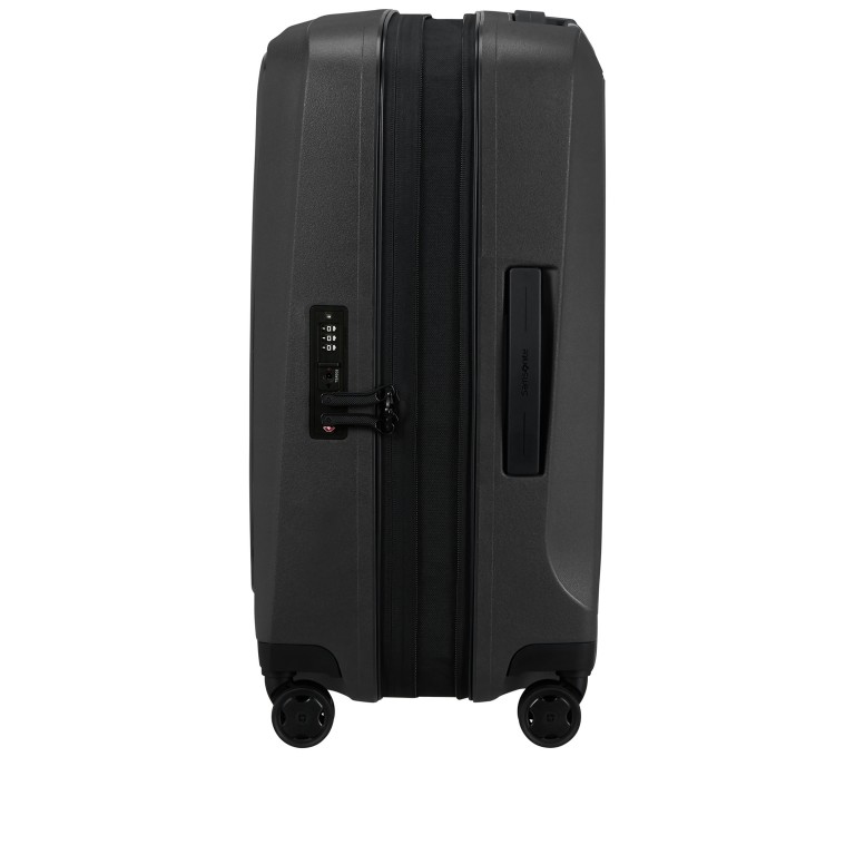 Koffer Essens Spinner 55 expandable, Farbe: anthrazit, gelb, Marke: Samsonite, Abmessungen in cm: 40x55x23, Bild 4 von 20