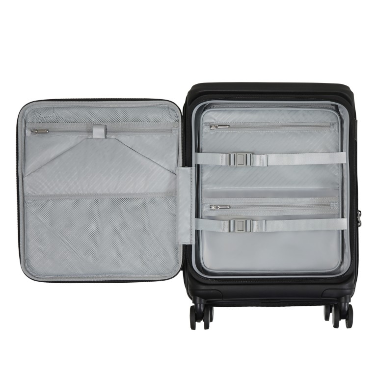 Koffer Paralux Spinner 55 expandable, Farbe: schwarz, grau, grün/oliv, Marke: Samsonite, Abmessungen in cm: 39x55x23, Bild 10 von 21