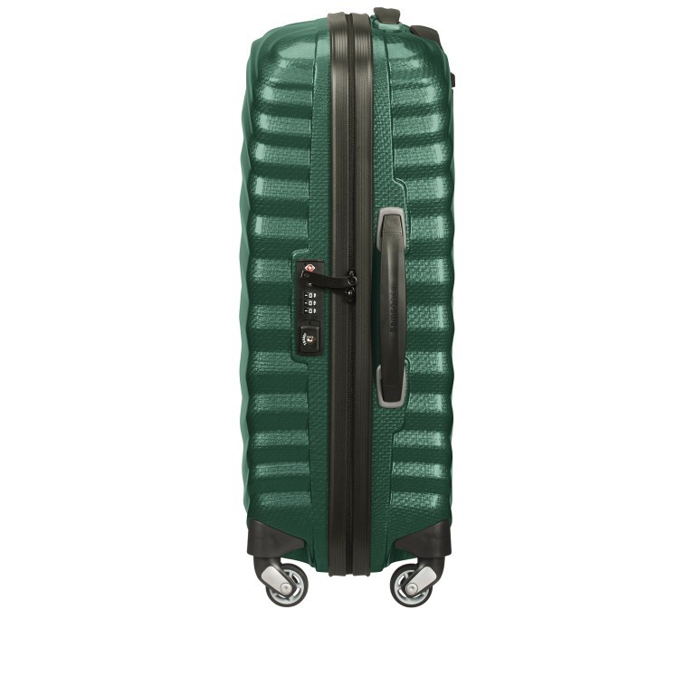 Koffer lite-shock Spinner 55 Petrol Blue, Farbe: blau/petrol, Marke: Samsonite, EAN: 5414847523267, Abmessungen in cm: 40x55x20, Bild 3 von 8