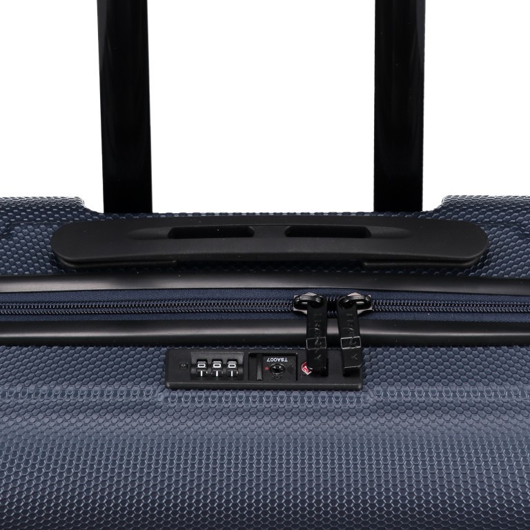 Koffer ABS13 53 cm Blue Stone, Farbe: blau/petrol, Marke: Franky, EAN: 4251672763144, Abmessungen in cm: 40x53x20, Bild 6 von 6