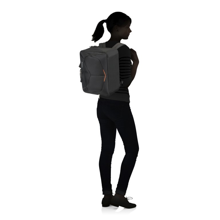 Bordtasche Summerfunk 3-Way-Boarding Bag Black, Farbe: schwarz, Marke: American Tourister, EAN: 5414847991226, Abmessungen in cm: 39.5x30x22.5, Bild 9 von 10