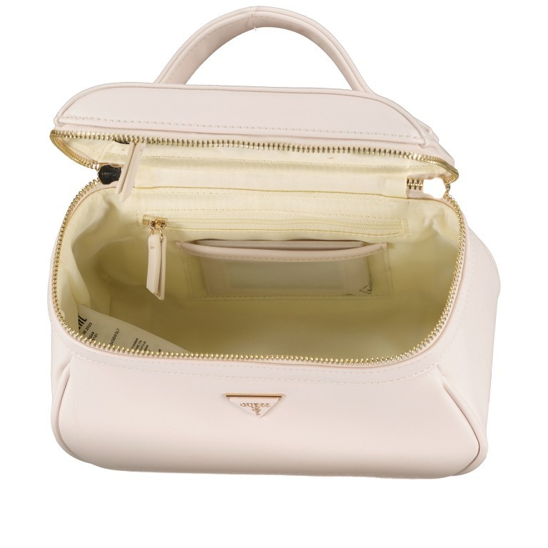 Kosmetikkoffer Saffiano Logo S Rosewood, Farbe: rosa/pink, Marke: Guess, EAN: 7622336958638, Abmessungen in cm: 22x16x10.5, Bild 3 von 4