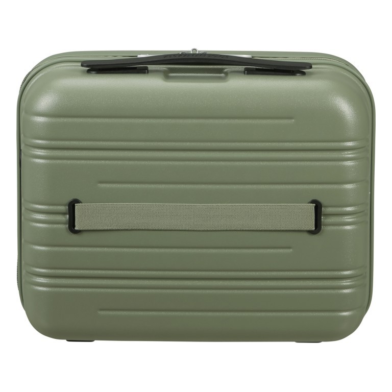 Kosmetikkoffer High Turn Matt Sage Khaki, Farbe: grün/oliv, Marke: American Tourister, EAN: 5400520218889, Abmessungen in cm: 33x27x17, Bild 4 von 10