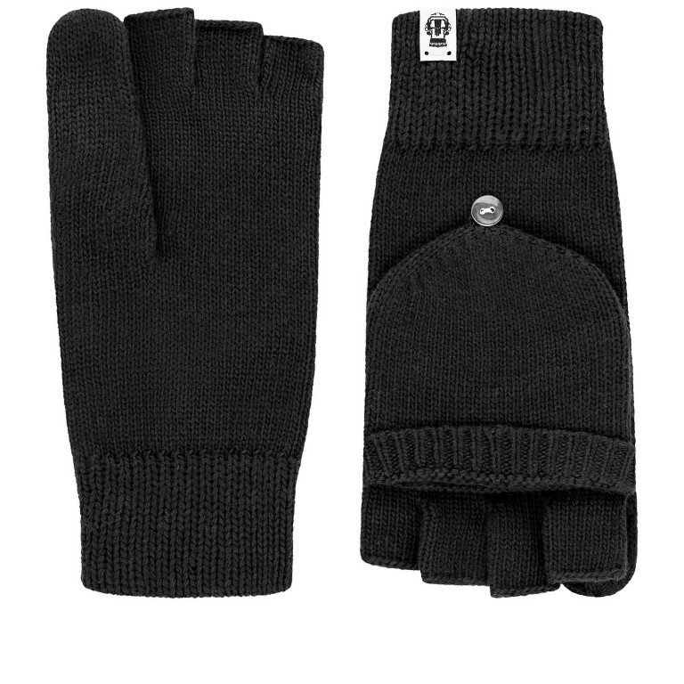 Handschuhe Essentials mit Kapuze Größe 7,5 Black, Farbe: schwarz, Marke: Roeckl, EAN: 4053071003025, Bild 1 von 1