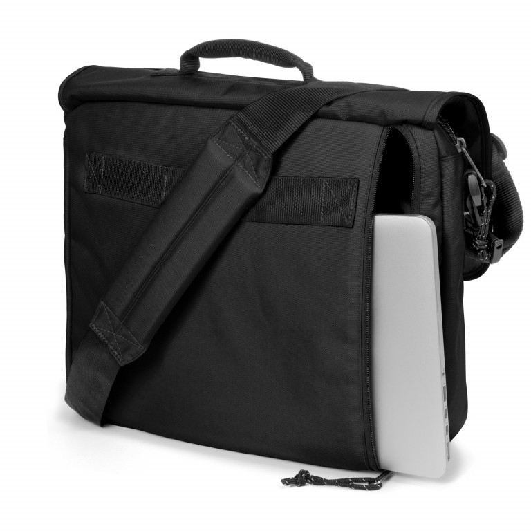 Kuriertasche Senior Black, Farbe: schwarz, Marke: Eastpak, Abmessungen in cm: 40x32x11, Bild 3 von 4