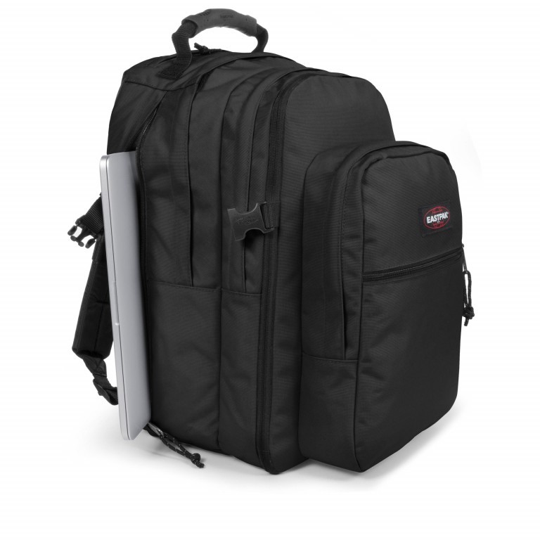 Rucksack Tutor Campus Black, Farbe: schwarz, Marke: Eastpak, EAN: 5415187699148, Abmessungen in cm: 32.5x48x26, Bild 3 von 3