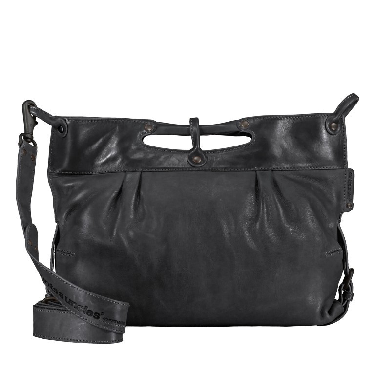 Umhängetasche Grandma's Luxury Club Mrs. Muffin Black Smoke, Farbe: schwarz, Marke: Aunts & Uncles, EAN: 4250394903289, Abmessungen in cm: 35x23x8.5, Bild 1 von 7