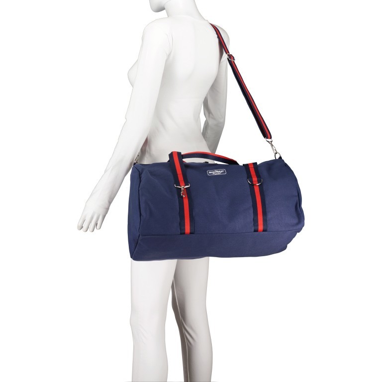 Reise- / Sporttasche Stan Navy, Farbe: blau/petrol, Marke: Blackbeat, EAN: 8720289384647, Abmessungen in cm: 48x27x21, Bild 5 von 7