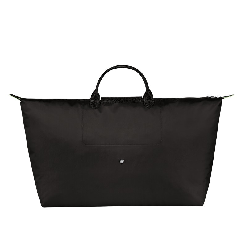 Reisetasche Le Pliage Green Reisetasche XL, Farbe: schwarz, anthrazit, braun, rot/weinrot, Marke: Longchamp, Abmessungen in cm: 55x40x23, Bild 3 von 5