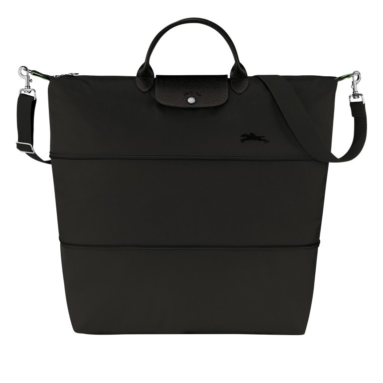 Reisetasche Le Pliage Green erweiterbar, Farbe: schwarz, anthrazit, braun, cognac, grün/oliv, rot/weinrot, Marke: Longchamp, Bild 1 von 6