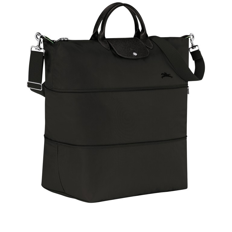 Reisetasche Le Pliage Green erweiterbar, Farbe: schwarz, anthrazit, braun, cognac, grün/oliv, rot/weinrot, Marke: Longchamp, Bild 2 von 6