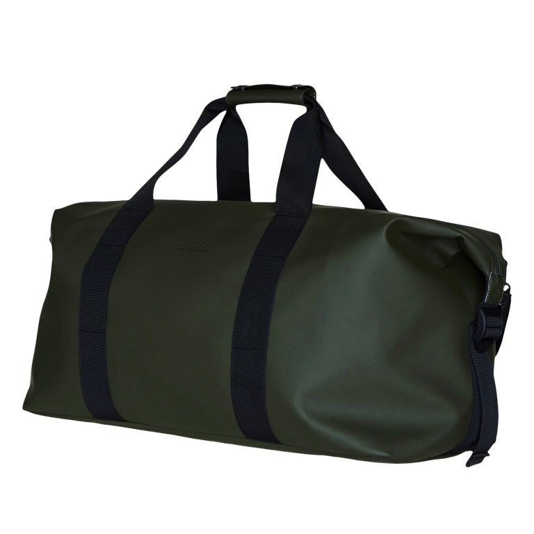 Reisetasche Weekend Bag Large Green, Farbe: grün/oliv, Marke: Rains, EAN: 5711747498177, Abmessungen in cm: 60x29x27, Bild 2 von 6